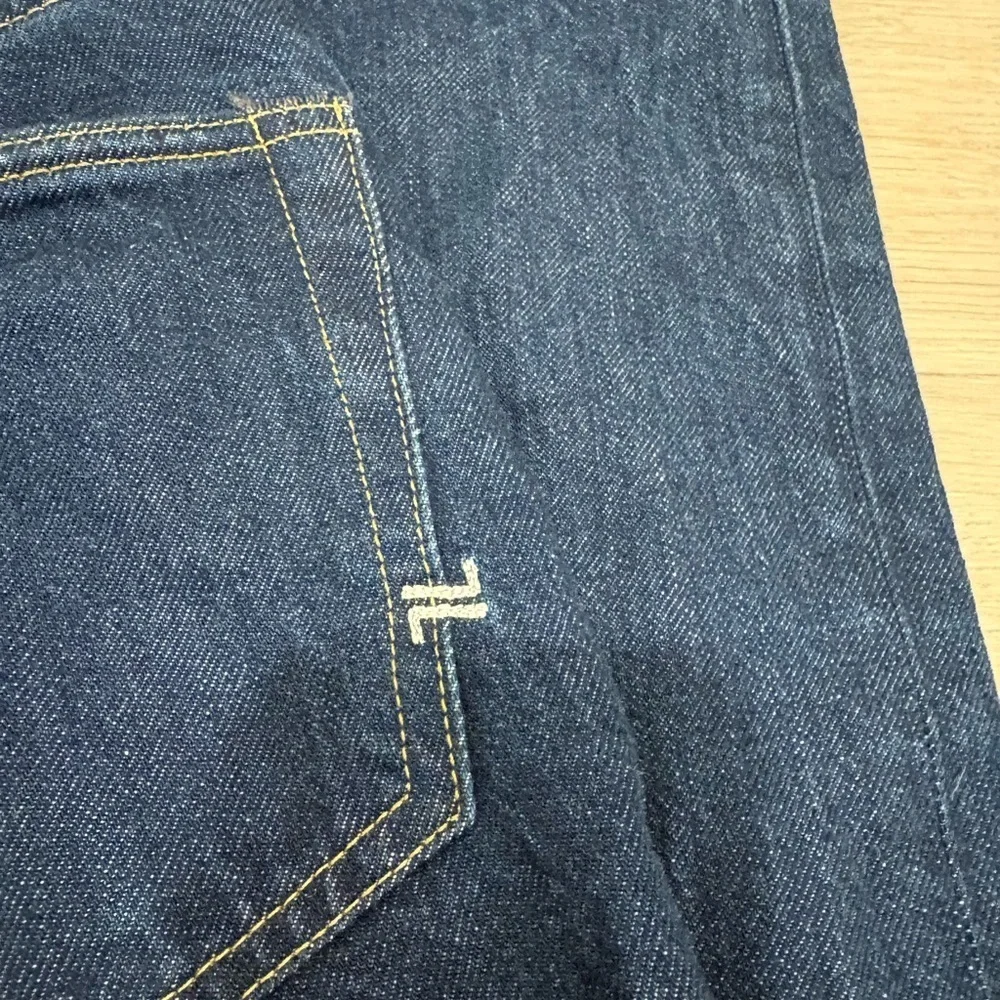 Stovepipe High Dark Blue Women's Jeans